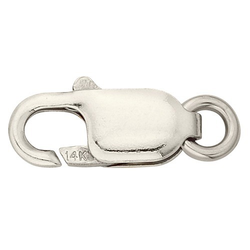 Sterling Silver Double Push Lobster Claw Clasps - 12mm