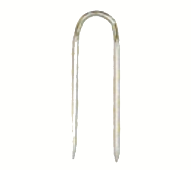 Jewelers U-pins - 25mm Silver tone