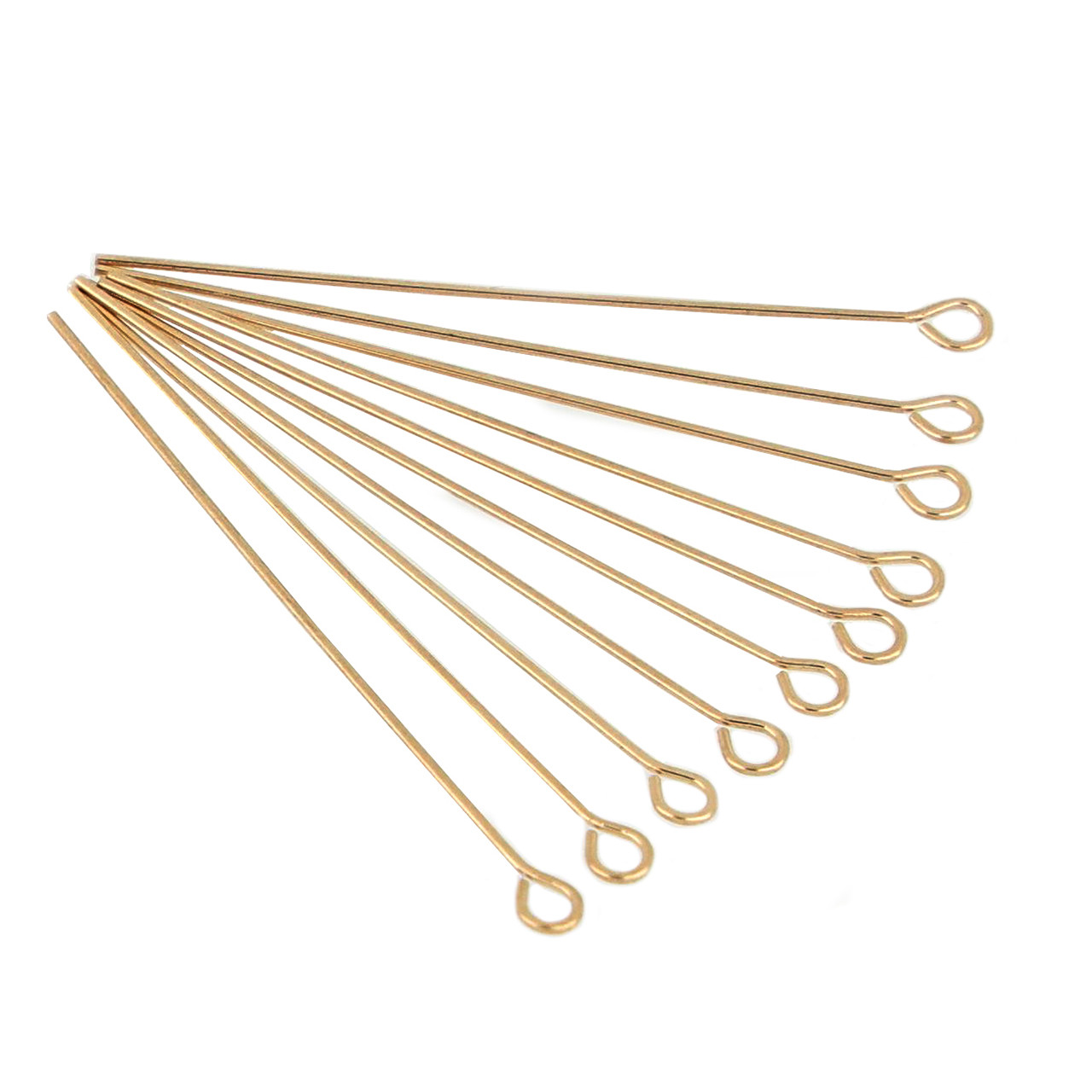 14k gold filled Eye pins - 1”