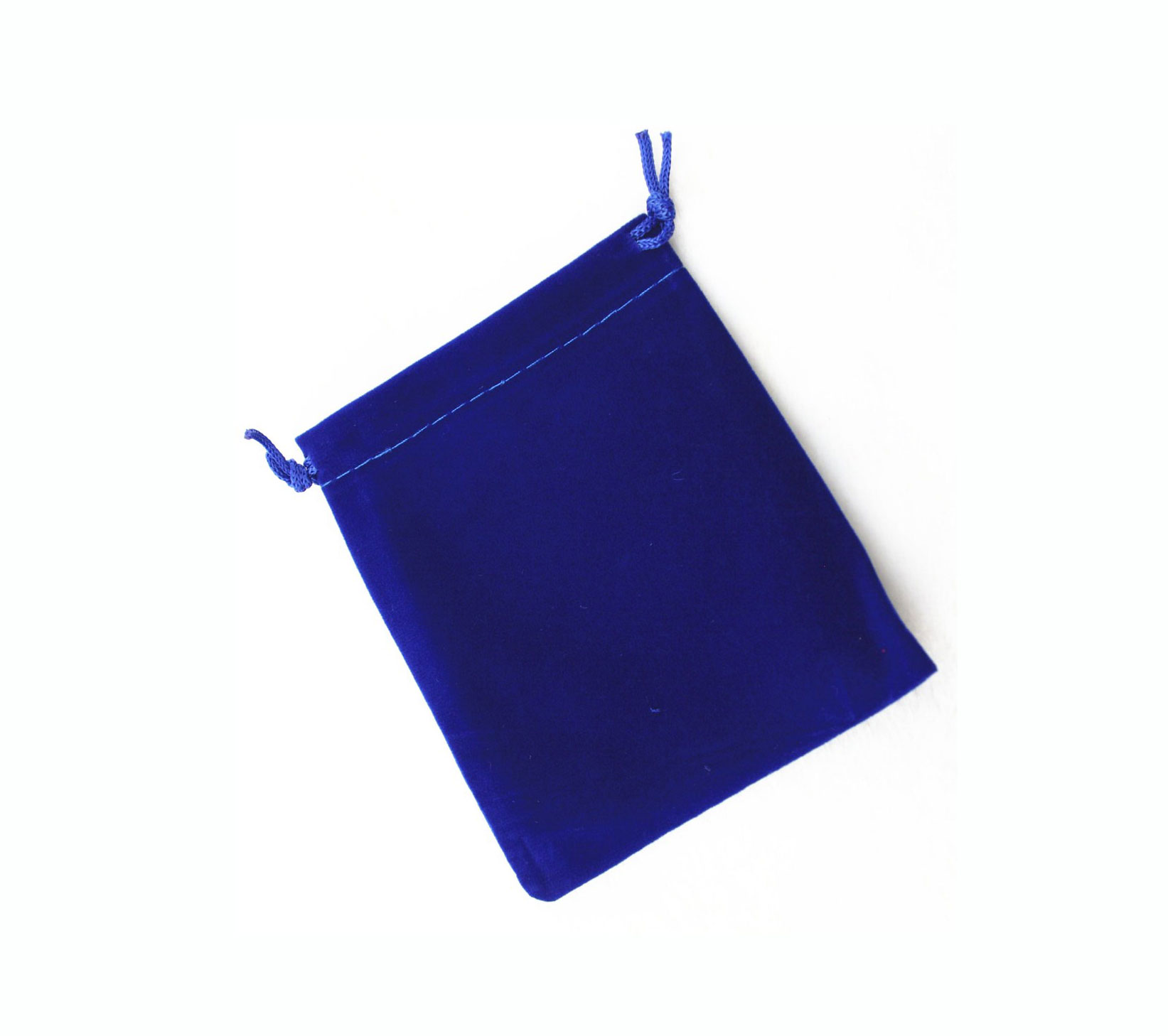 Medium Velvet Pouches - Blue