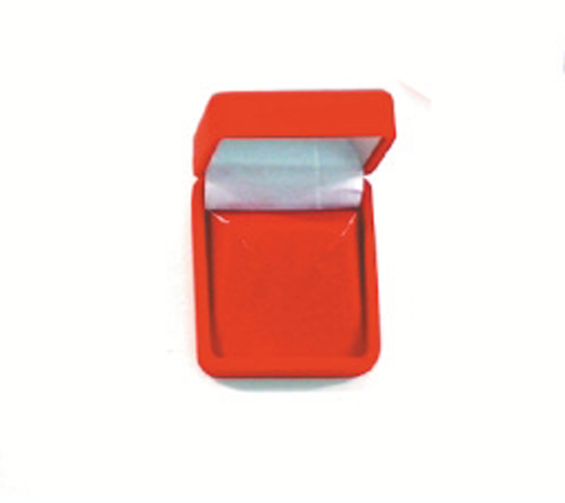 Jewelry Gift Boxes - Square earring box Red