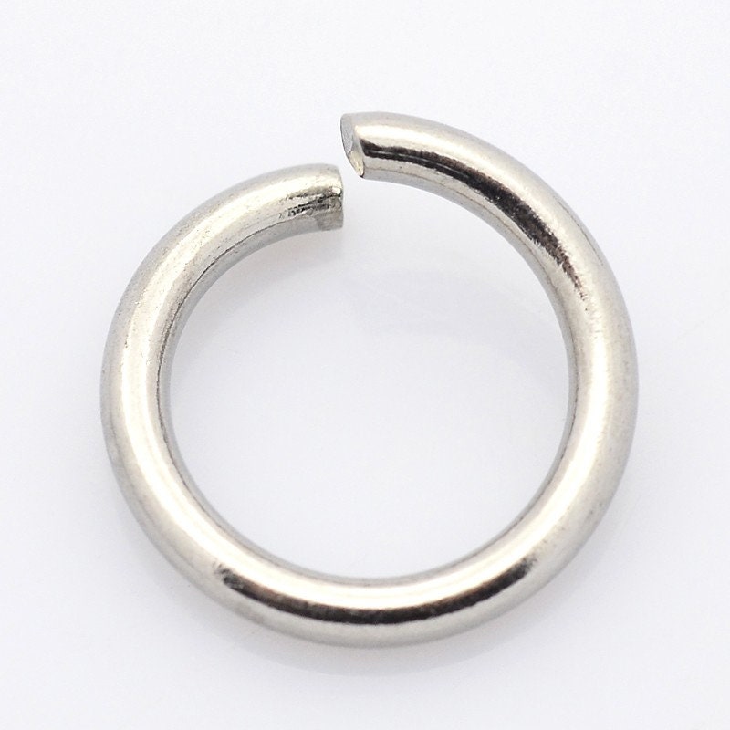 Sterling Silver Open Jump Rings - 4.4mm