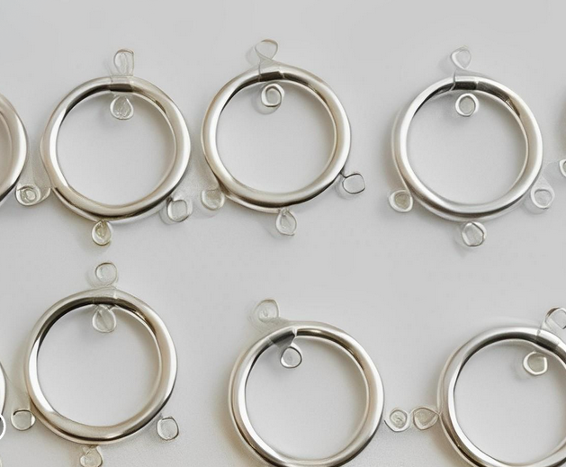 Sterling Silver Drops - 15mm w/ Rings