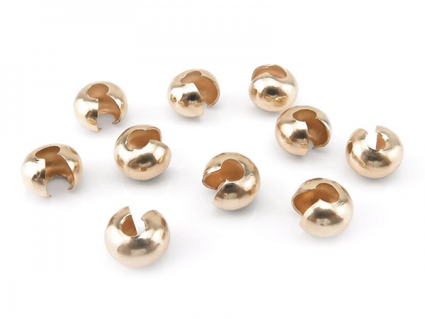 14K Gold Filled  Crimp Beads - 3mm