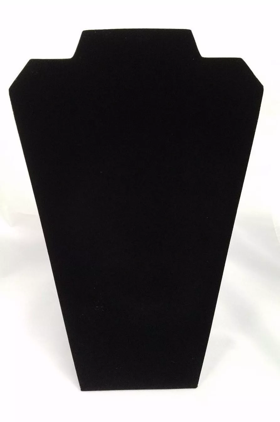 Necklace Easel Black Velvet 12.5"H Necklace Stand Display High Quality Easel