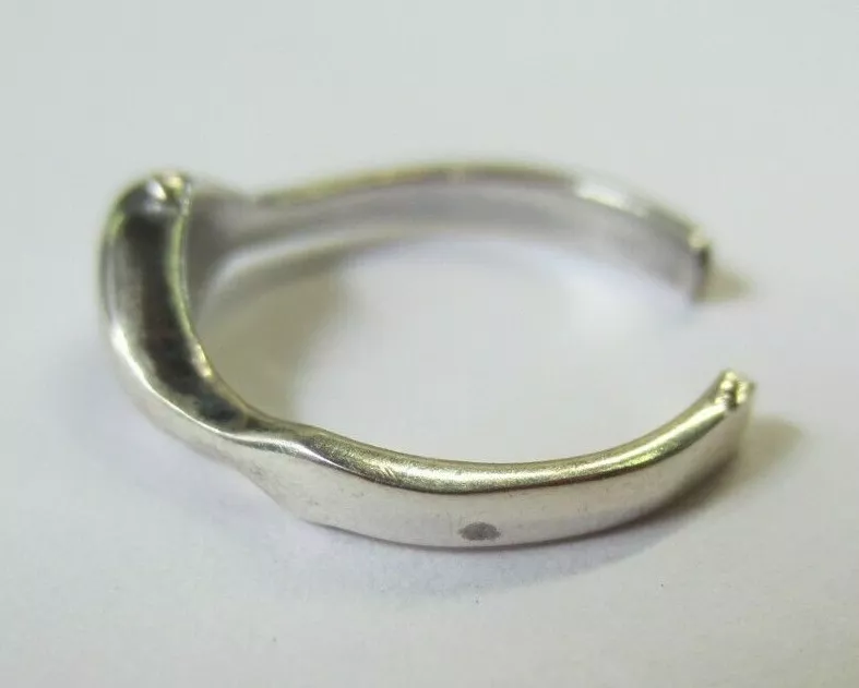 Sterling Silver Adjustable Toe Ring Dolphin Design Solid 925 Jewelry TF