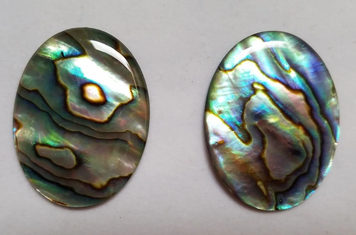 Natural Paua Shell Abalone Oval Cabochon 18x25 Cabs Jewelry Cabs