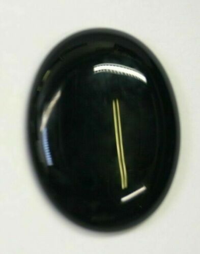 22x30mm Natural Black Onyx Calibrated Oval Cabochon Gemstones Gems Jewelry