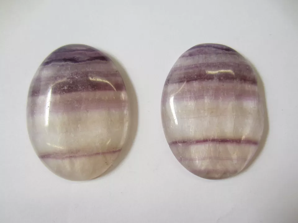 22x30 22mmx30mm Natural Fluorite Calibrated Oval Cabochon Gemstones