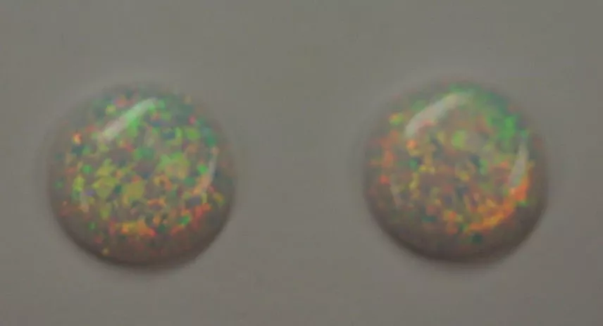 Man-made Opal Calibrated Round Cabochon High Quality Gemstones 10mm