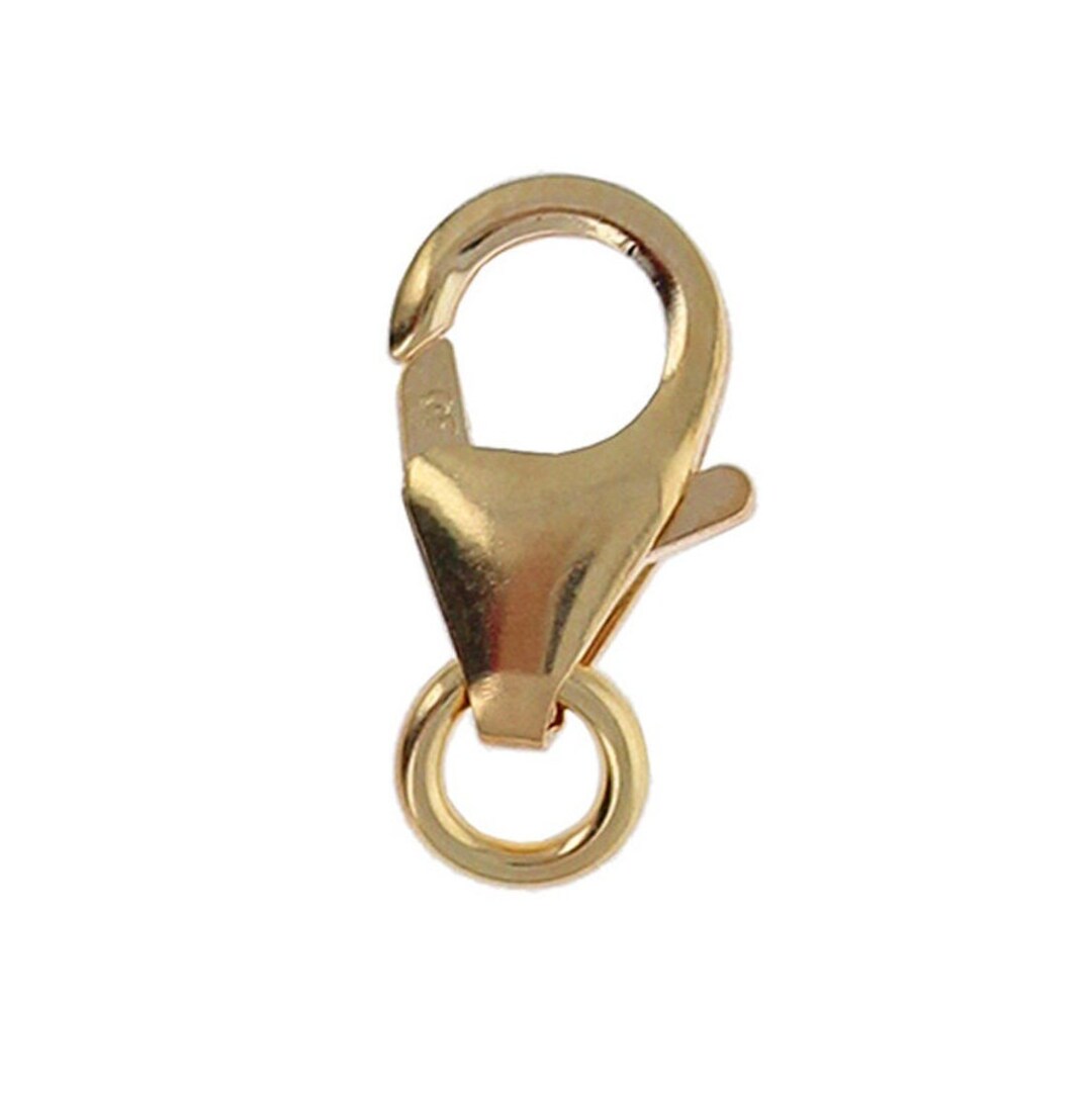 14K Gold Filled Pear Shape Clasps - 8 mm