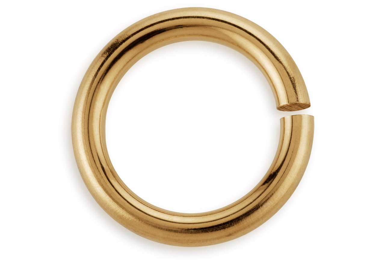 14K Gold Filled Open Jump Rings - 64x4mm