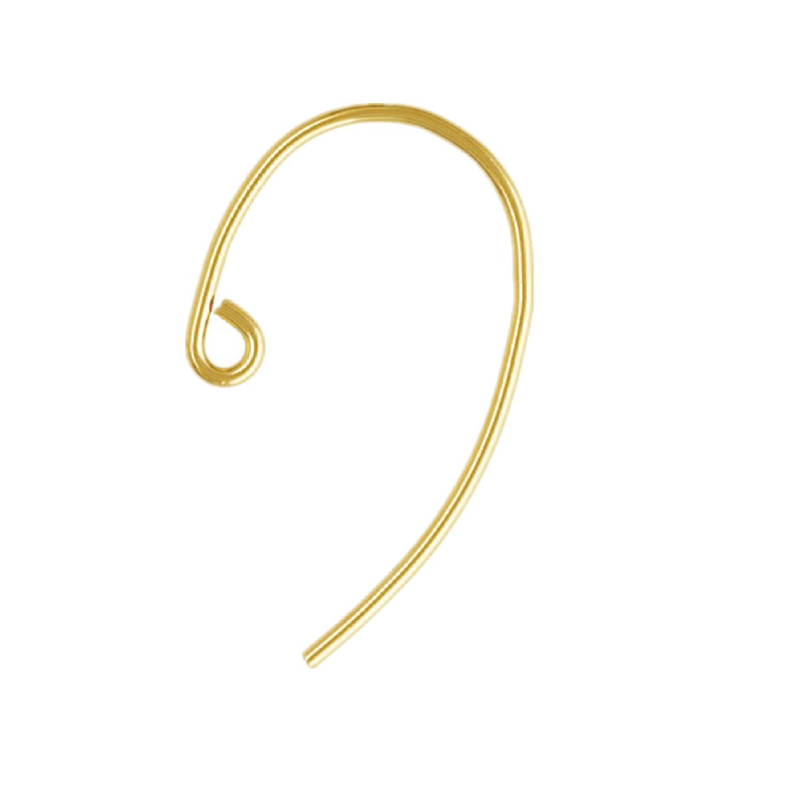 14K Gold Filled Bass Clef Ear Wire .030”