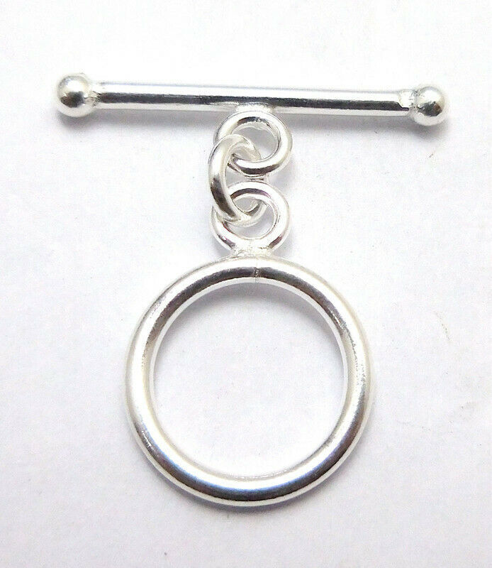 Sterling Silver Toggle Clasps 30mm