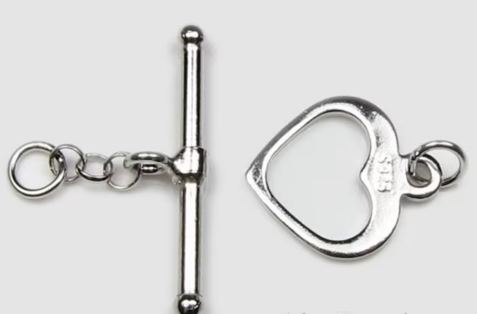 Sterling Silver Toggle Clasps 14.5mm