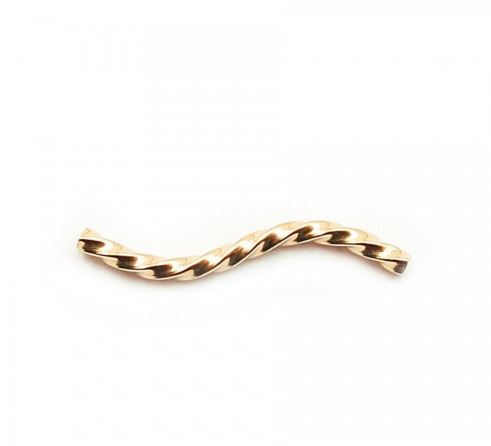 14K Gold Filled Cut Tube - 1.5mmX20mm