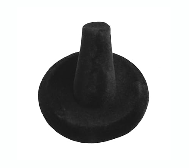 Single Ring Finger Display - Black Velvet