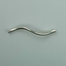 Sterling Silver Spiral Tube (0.7mm ID) - 1mm x 17.5mm