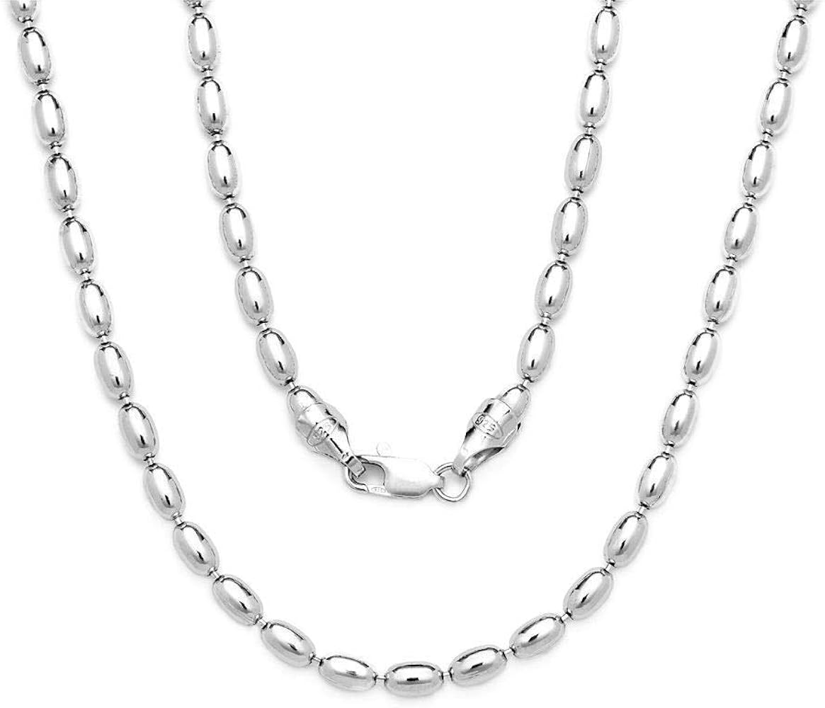 OVAL BEAD CHAIN 3.0 MM -  7"