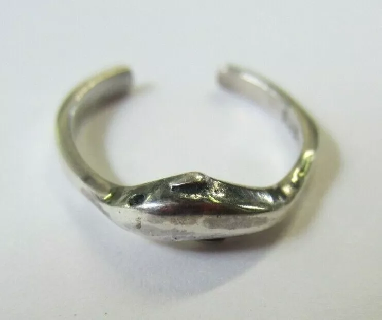 Sterling Silver Adjustable Toe Ring Dolphin Design Solid 925 Jewelry TF