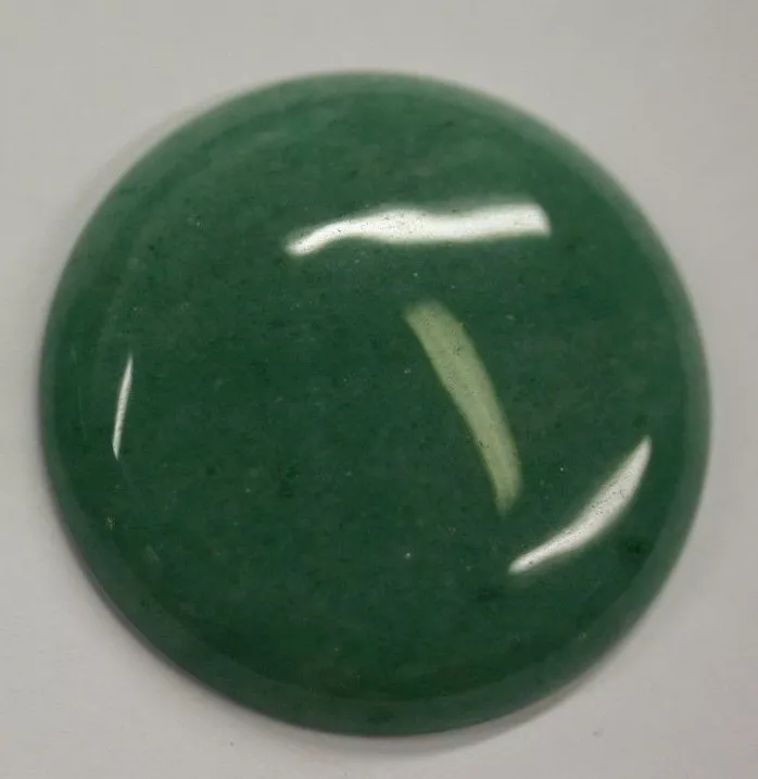 Natural Aventurine Green Round Calibrated Cabochon 20mm Gemstones